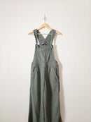 Aerie Green Wide Leg Overalls (M)