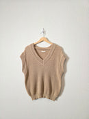 Blu Pepper Oversized Sweater Vest (M)