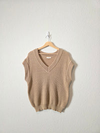 Blu Pepper Oversized Sweater Vest (M)