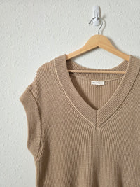Blu Pepper Oversized Sweater Vest (M)