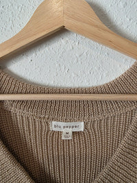 Blu Pepper Oversized Sweater Vest (M)