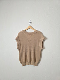 Blu Pepper Oversized Sweater Vest (M)