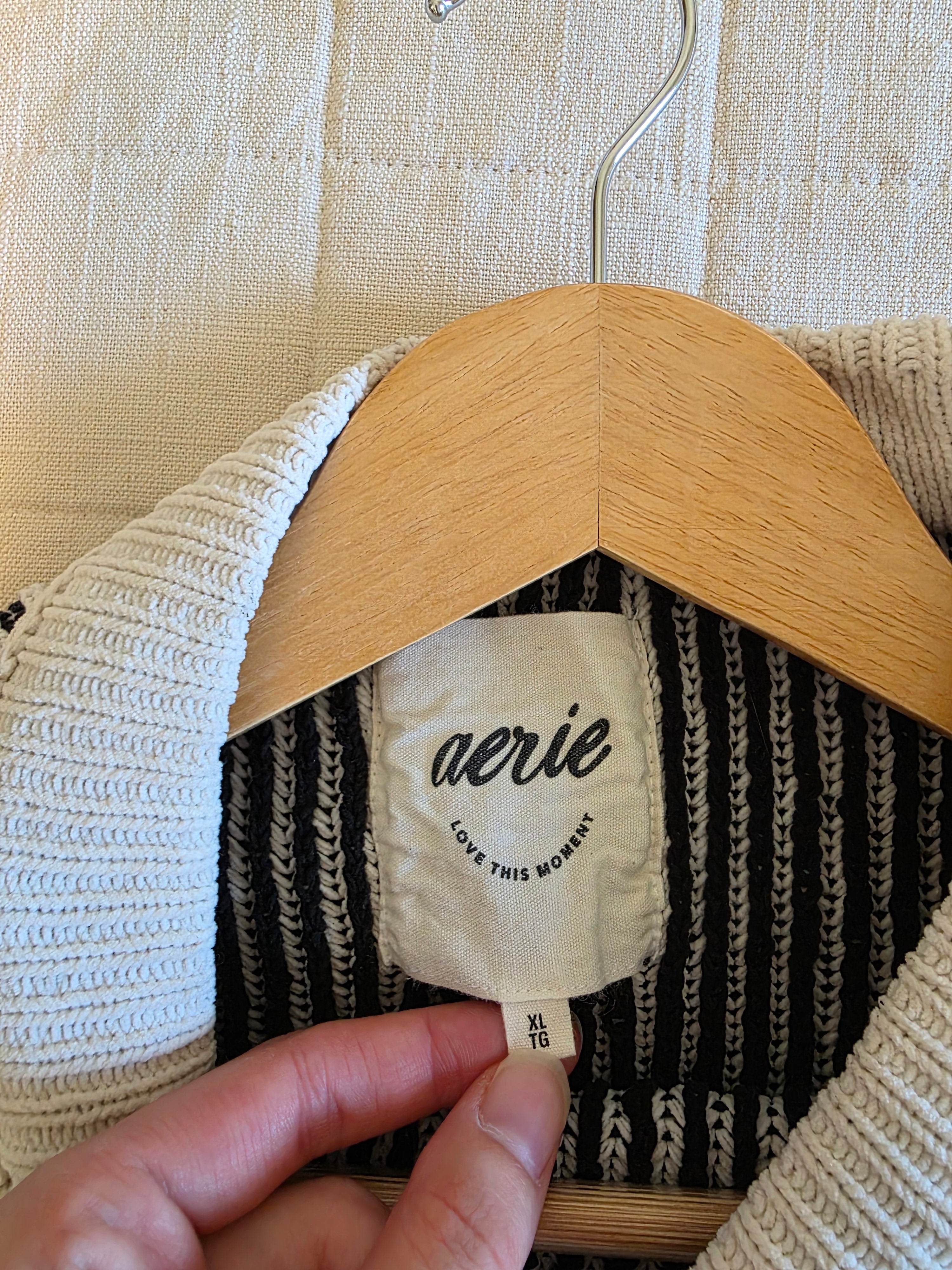 Aerie Oversized Chenille Sweater (XL)