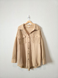 Oversized Gauze Button Up (3X)