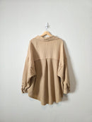 Oversized Gauze Button Up (3X)