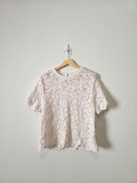 Abercrombie Crochet Tee (XL)