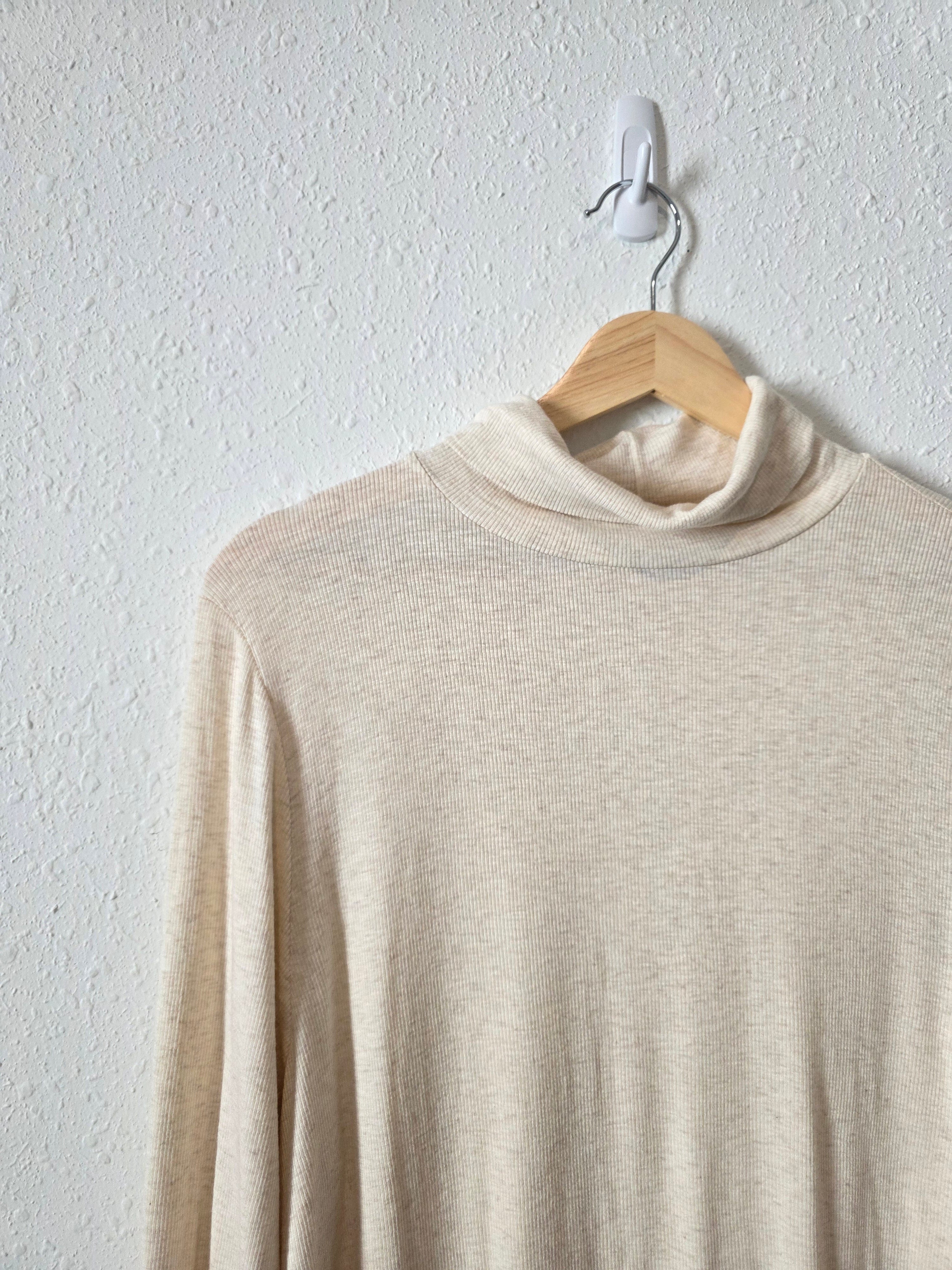 Aerie Long Sleeve Ribbed Turtleneck (XXL)