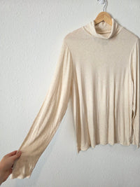 Aerie Long Sleeve Ribbed Turtleneck (XXL)