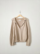 Nanushka Collared Wool Cashmere Sweater (S)