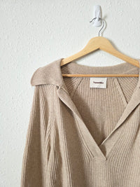 Nanushka Collared Wool Cashmere Sweater (S)