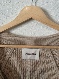 Nanushka Collared Wool Cashmere Sweater (S)