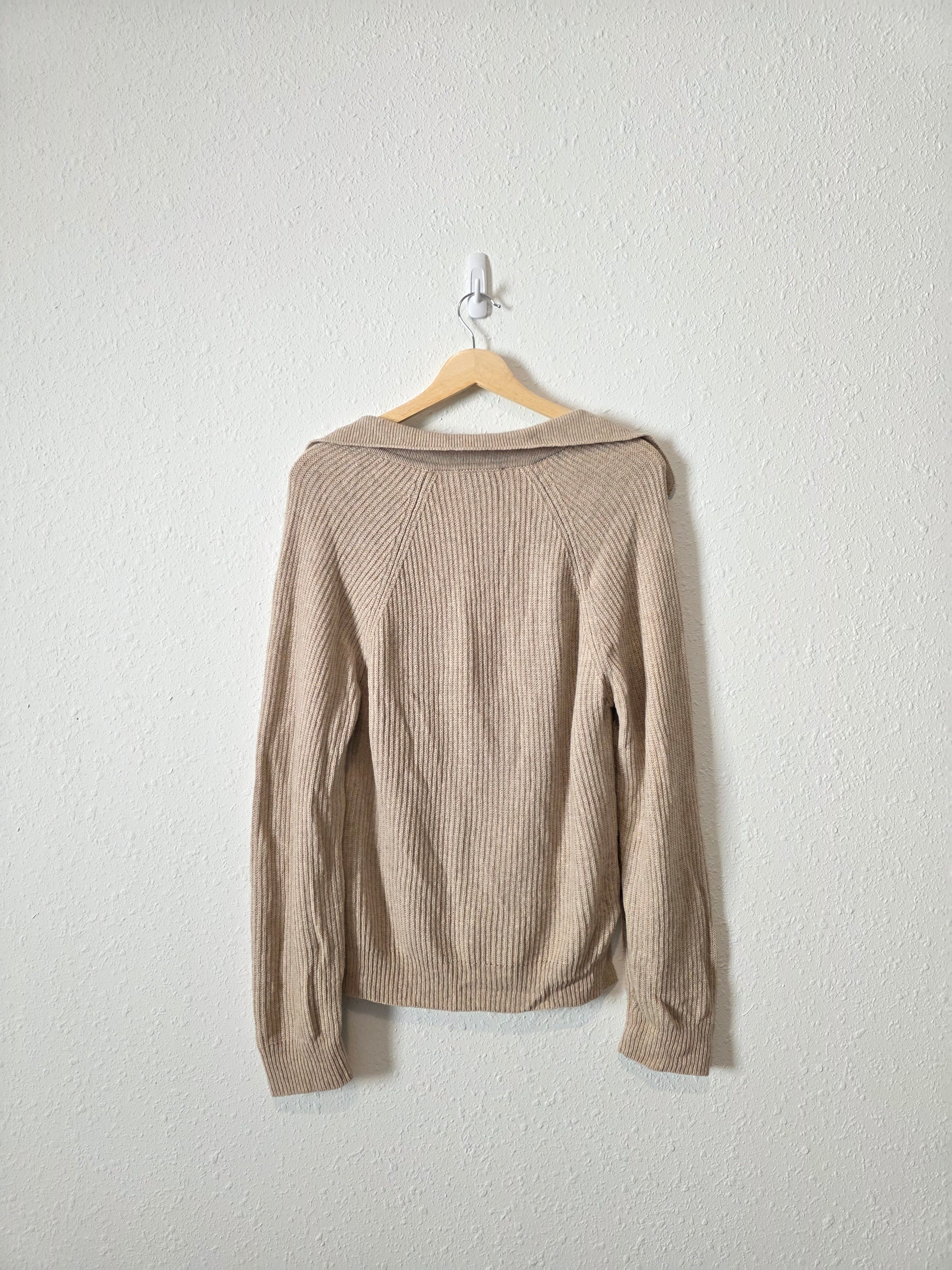 Nanushka Collared Wool Cashmere Sweater (S)