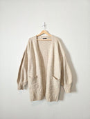 Very J Balloon Sleeve Cardigan (L)