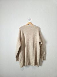 Very J Balloon Sleeve Cardigan (L)