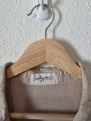Carly Jean Linen Button Up (L)