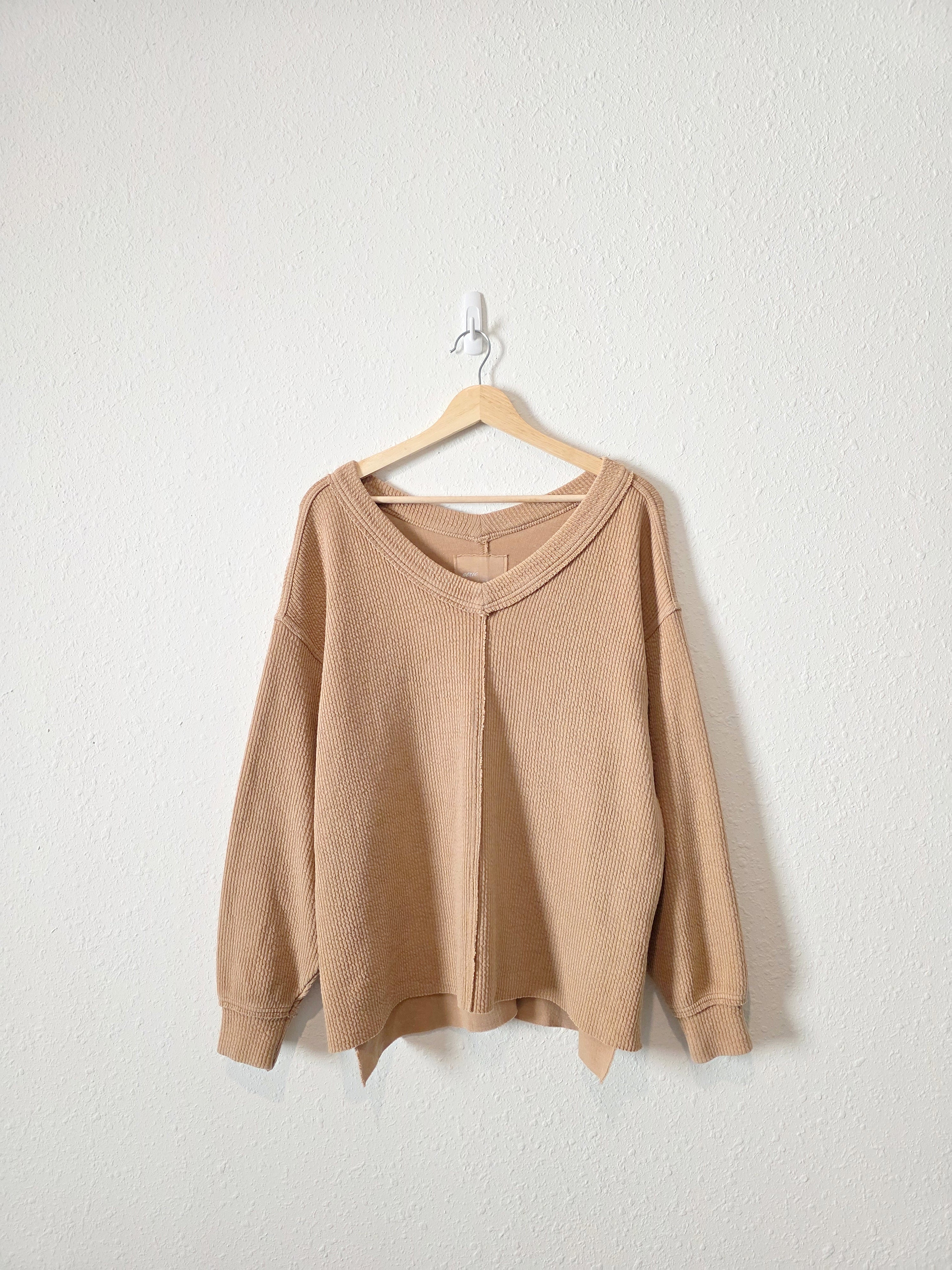 Aerie Oversized Ribbed Sweater (XS)