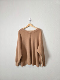 Aerie Oversized Ribbed Sweater (XS)