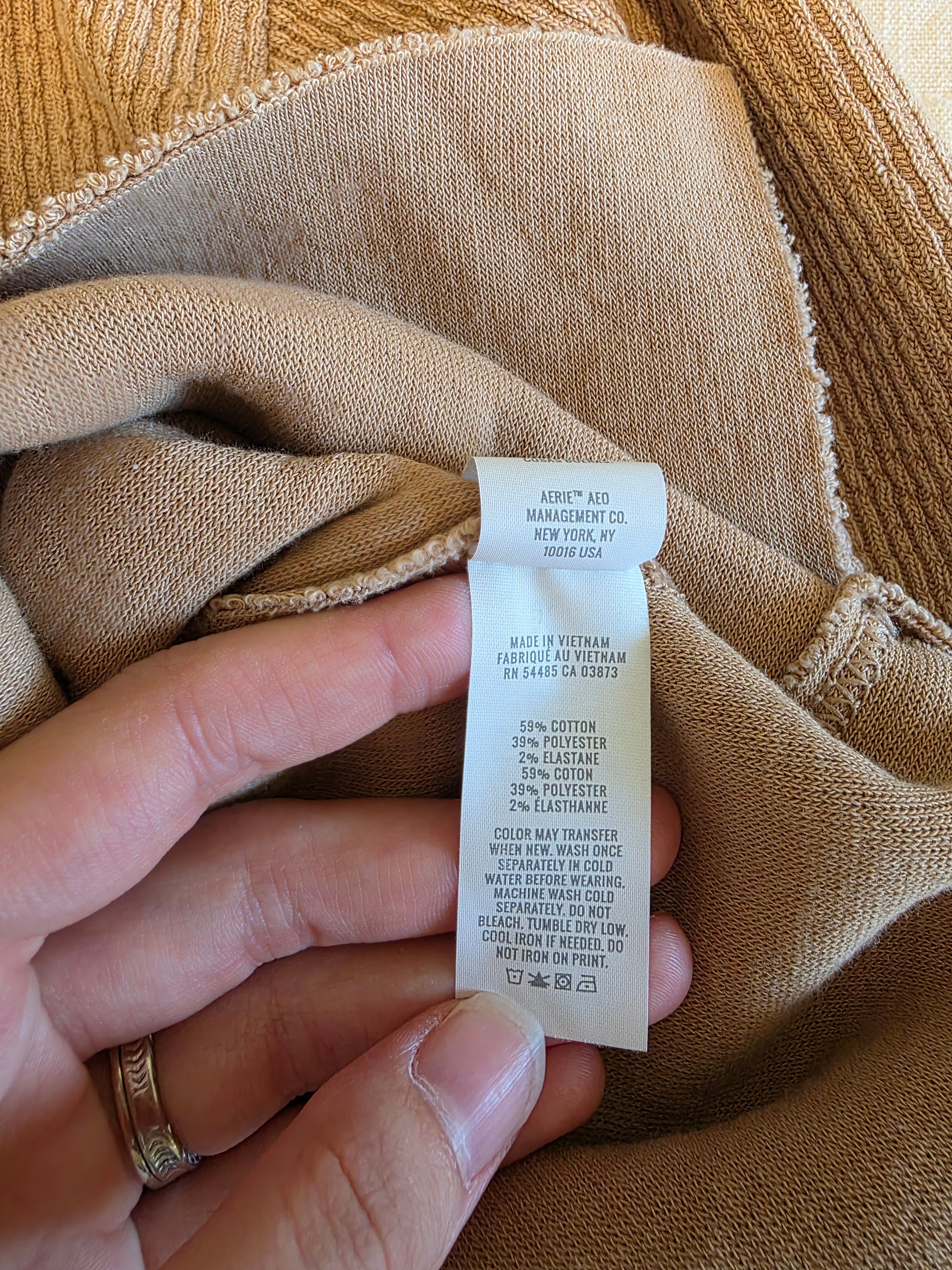 Aerie Oversized Ribbed Sweater (XS)