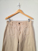 Oat Neutral Wide Leg Jeans (10/30)