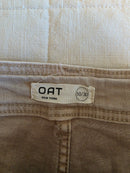 Oat Neutral Wide Leg Jeans (10/30)