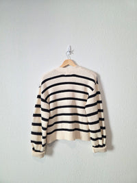 Chunky Striped Cardigan (XS)