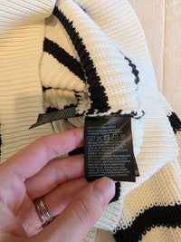Chunky Striped Cardigan (XS)