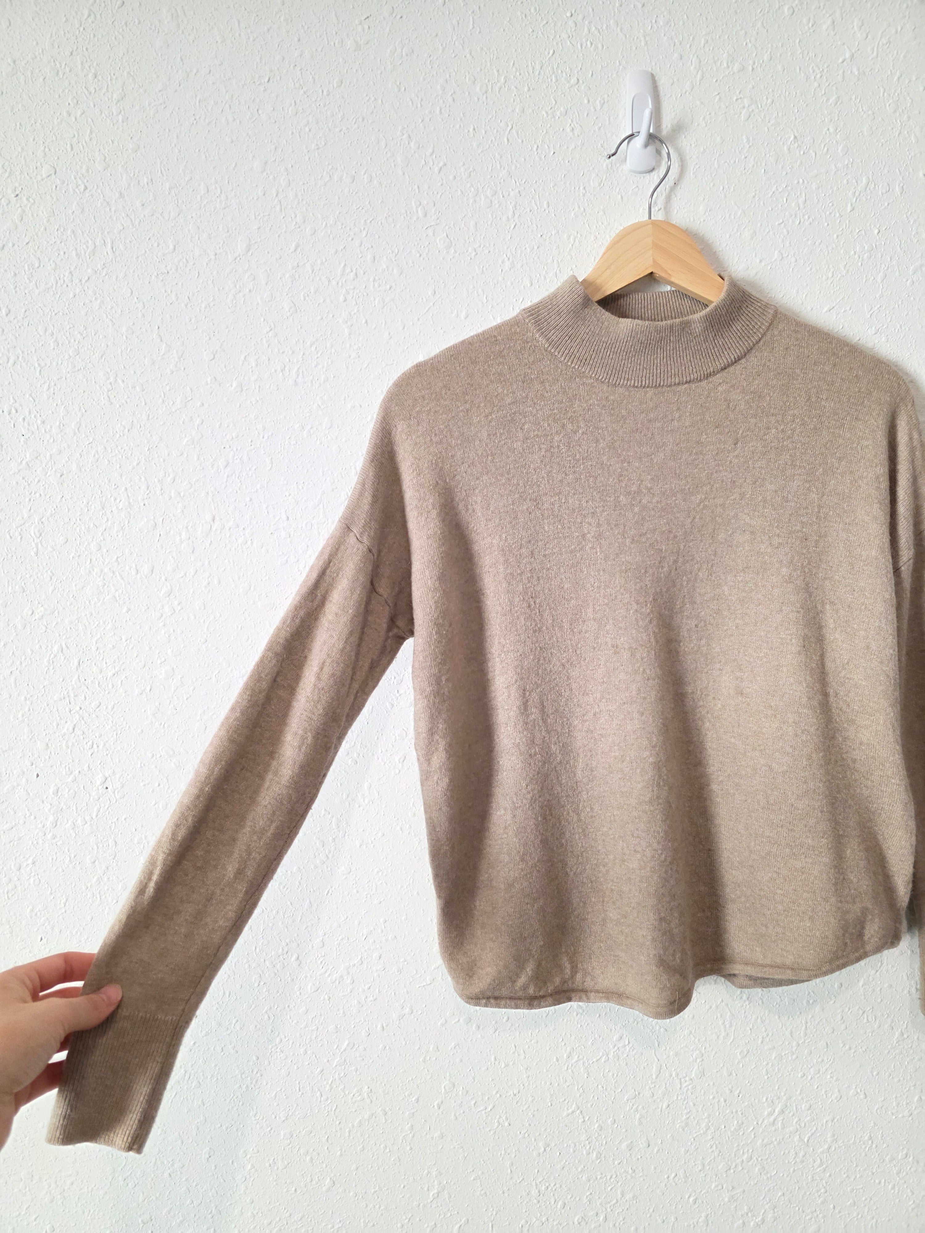 Madewell Merino Wool Mockneck Sweater (XS)
