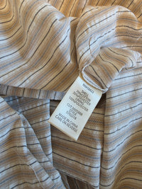 Neutral Striped Maxi Skirt (XL)