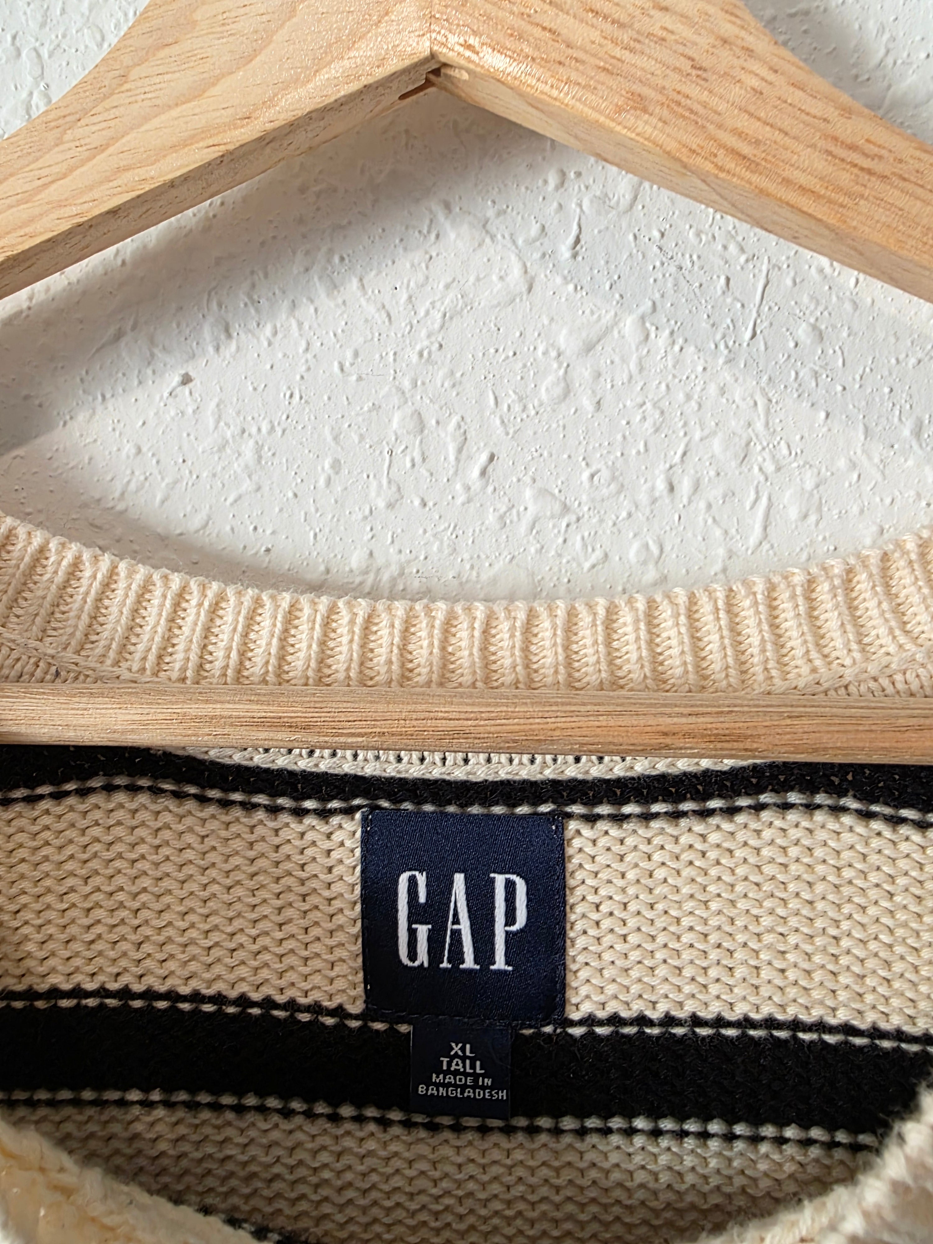 Gap Striped Cotton Sweater (XL)