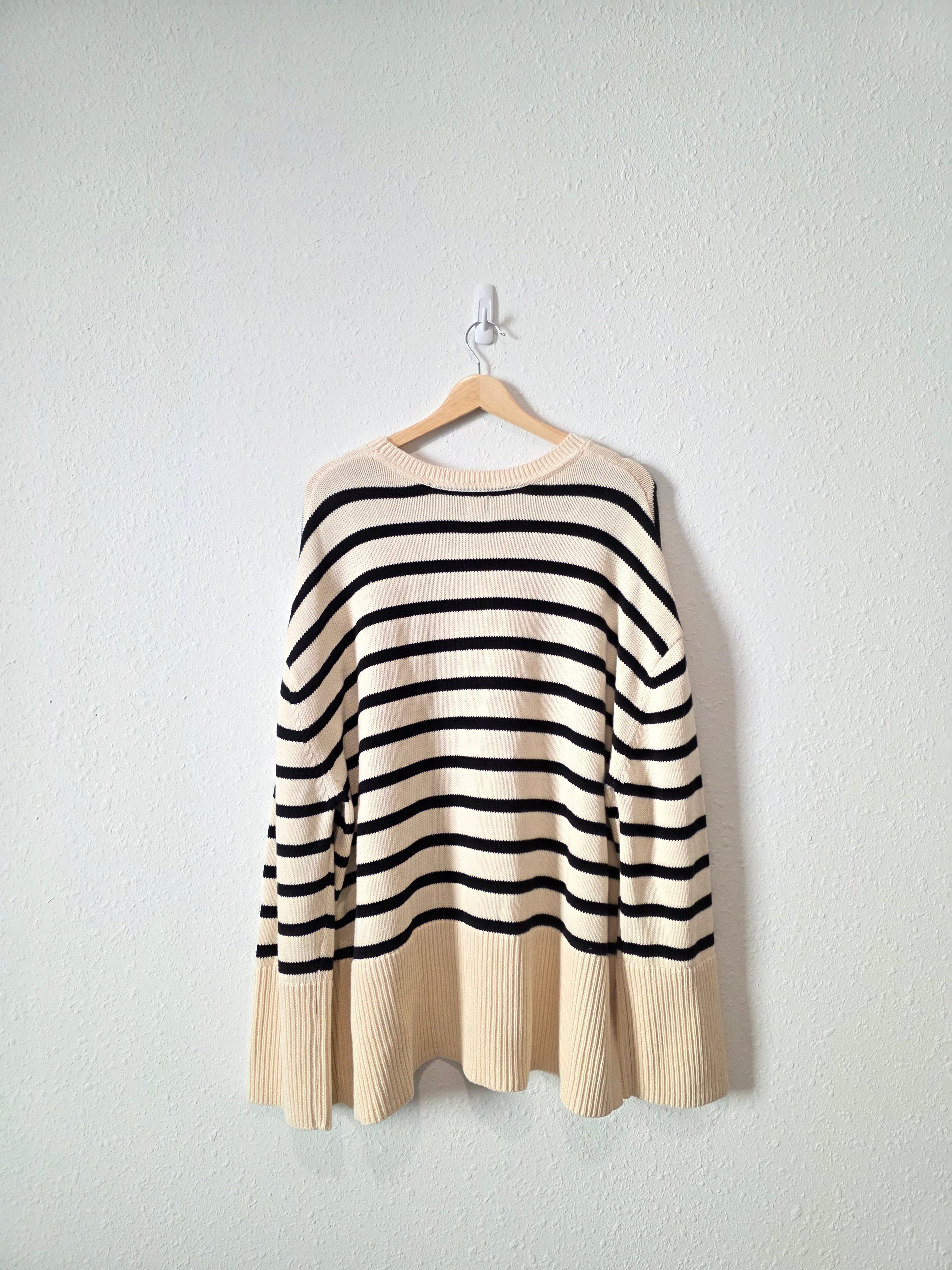 Gap Striped Cotton Sweater (XL)