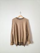 Vintage Oversized Knit Sweater (XL)