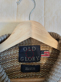 Vintage Oversized Knit Sweater (XL)