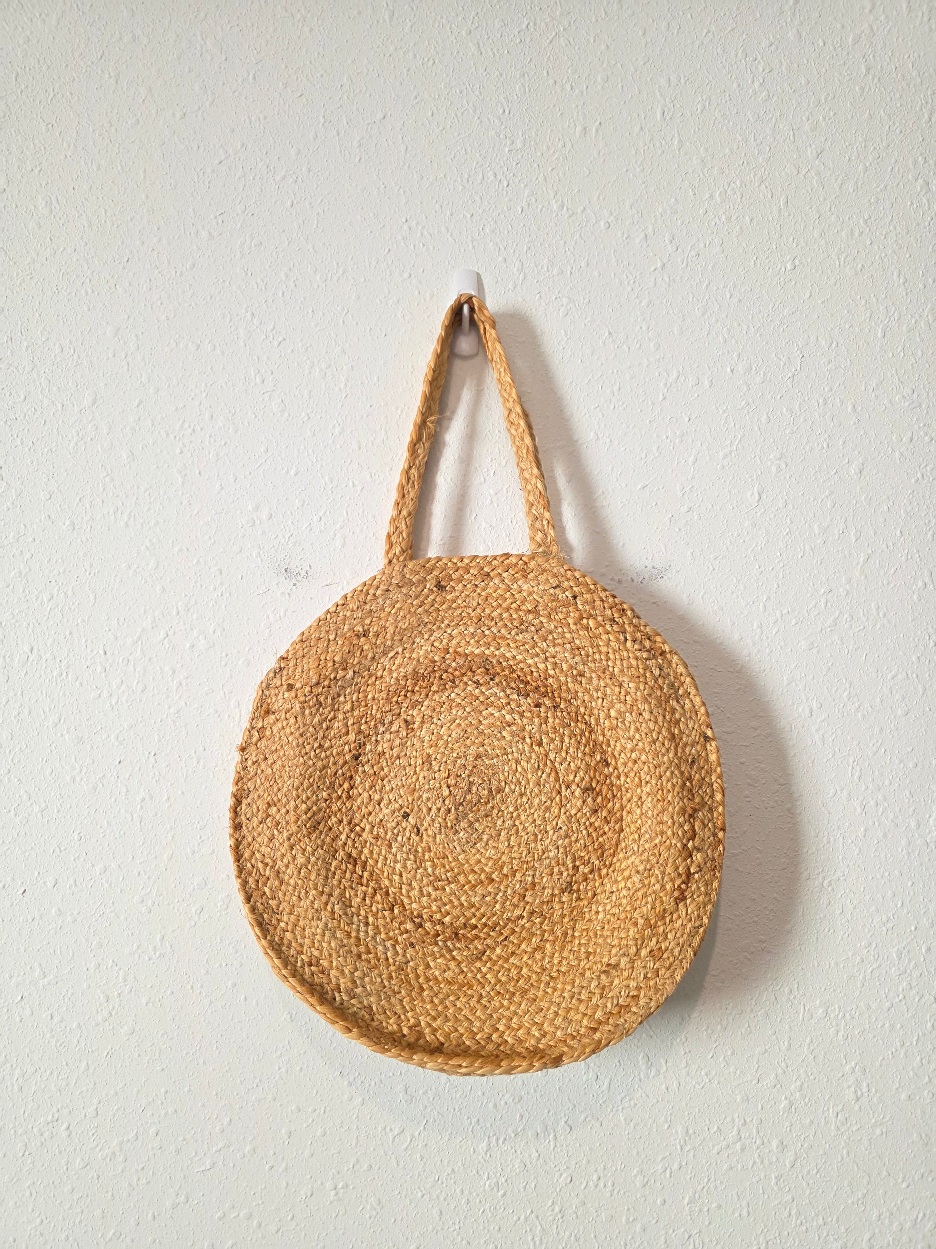 Bee & Willow Rattan Jute Bag