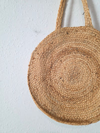 Bee & Willow Rattan Jute Bag
