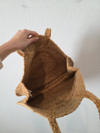 Bee & Willow Rattan Jute Bag