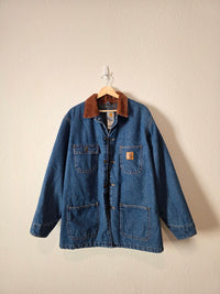 Vintage Carhartt Denim Chore Coat (M)