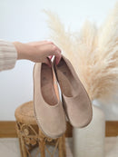 Vintage Leather Suede Loafers (8)