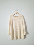 Cable Knit Fisherman Sweater (M)