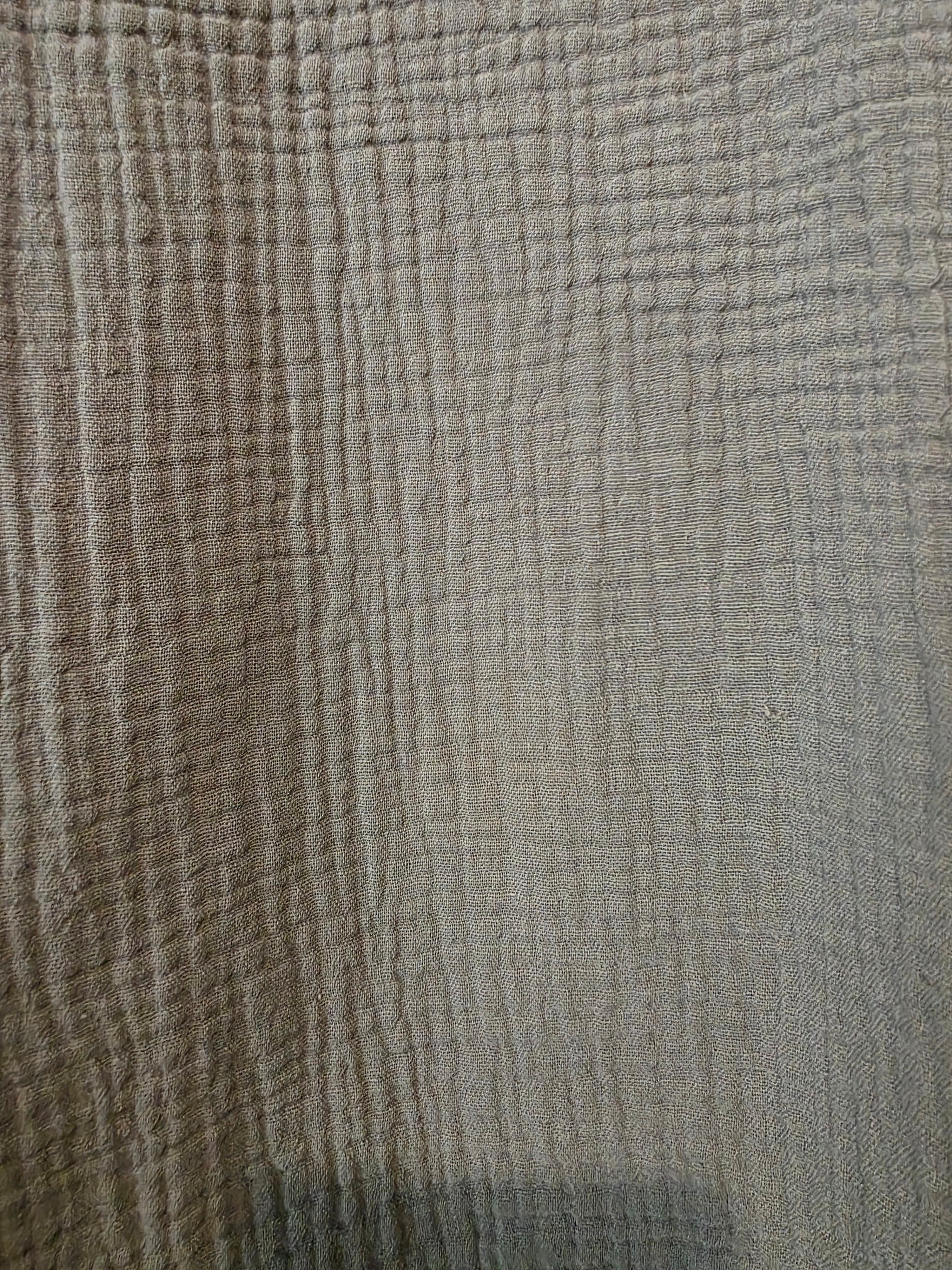 The Simple Folk Olive Muslin Top (S)