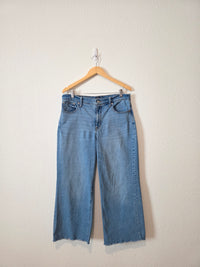 J.Crew Wide Leg Crop Jeans (32)