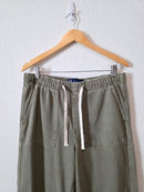 Gap Olive Easy Barrel Jeans (M)