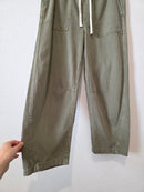 Gap Olive Easy Barrel Jeans (M)