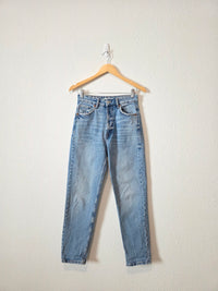 Zara Light Wash Jeans (4)