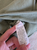 Olive Relaxed Cotton Jumpsuit (M)
