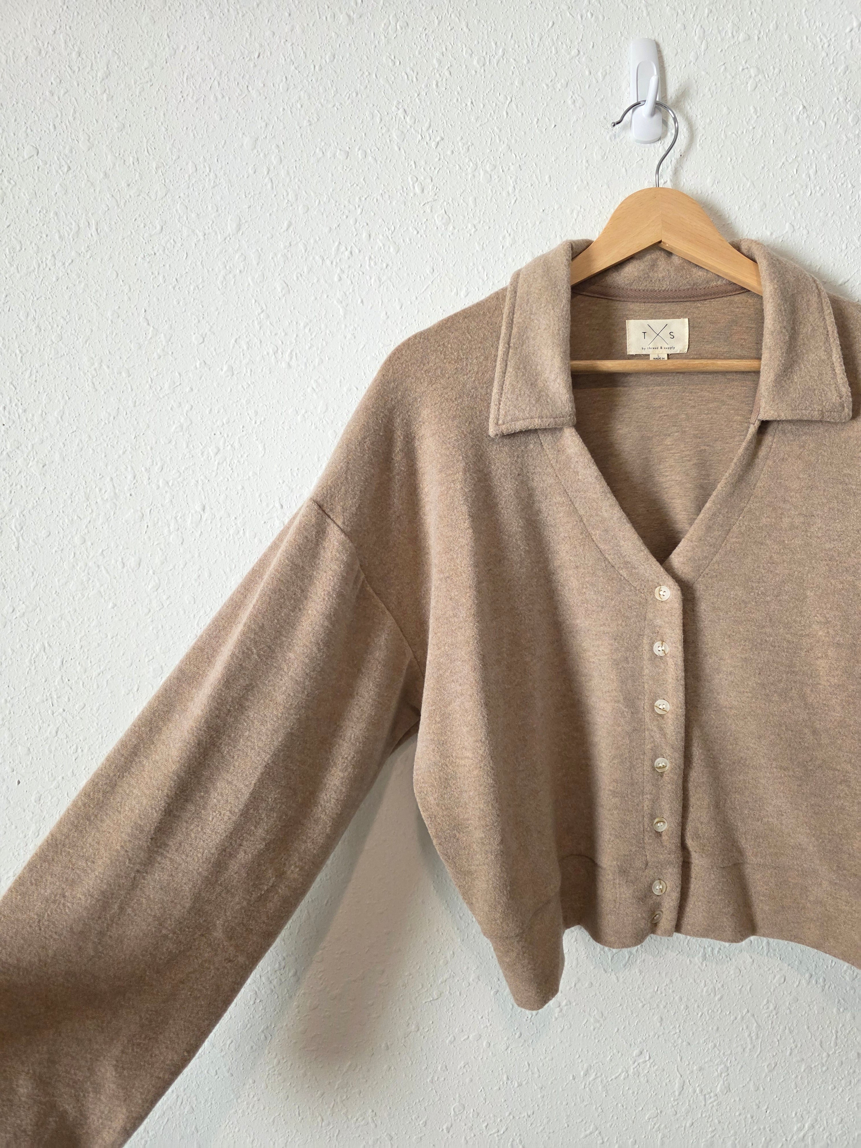 Thread & Supply Cozy Button Top (L)