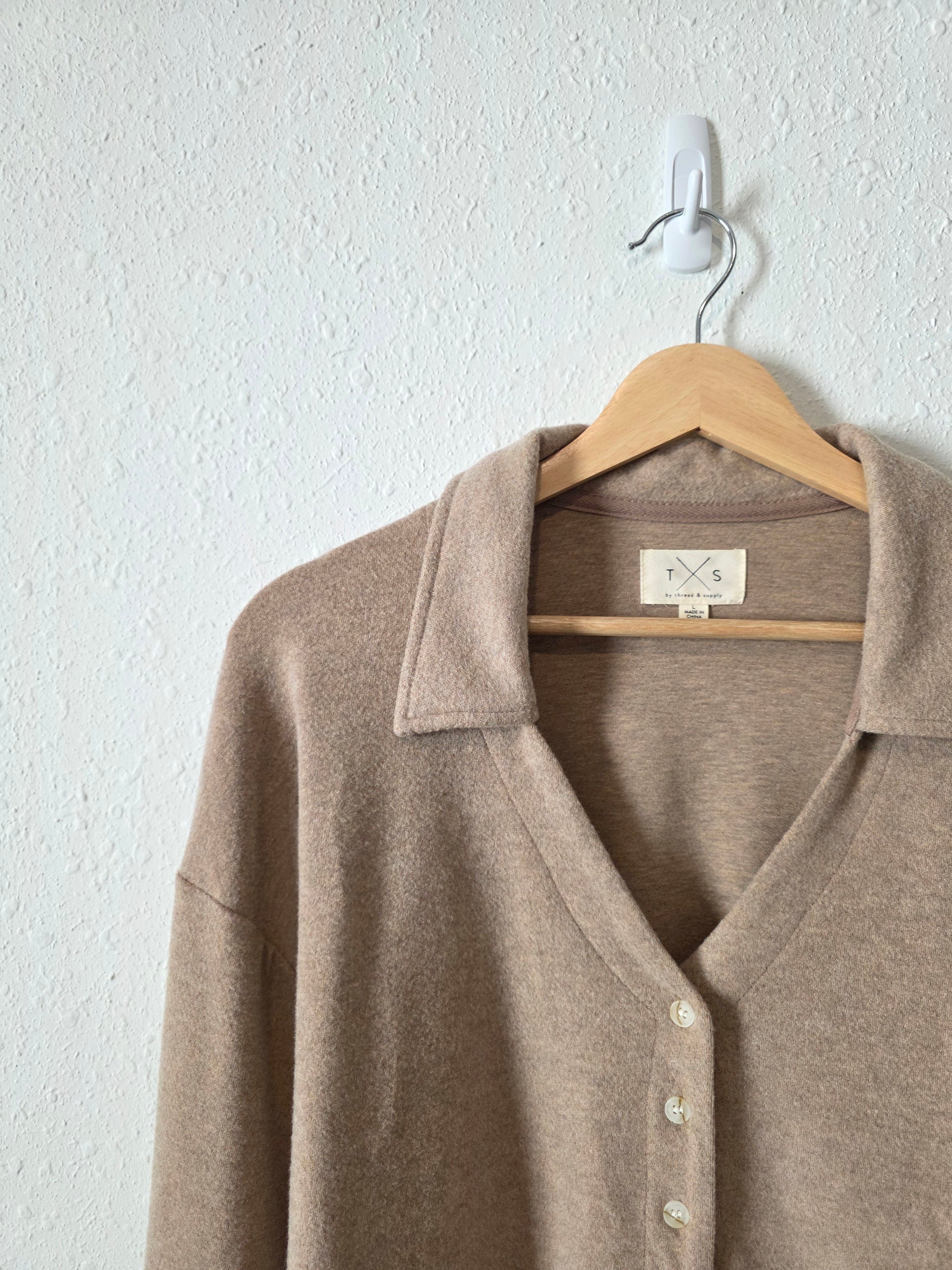 Thread & Supply Cozy Button Top (L)