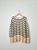 Gap Striped Cotton Sweater (XL)