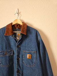 Vintage Carhartt Denim Chore Coat (M)