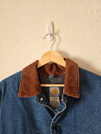 Vintage Carhartt Denim Chore Coat (M)
