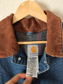 Vintage Carhartt Denim Chore Coat (M)